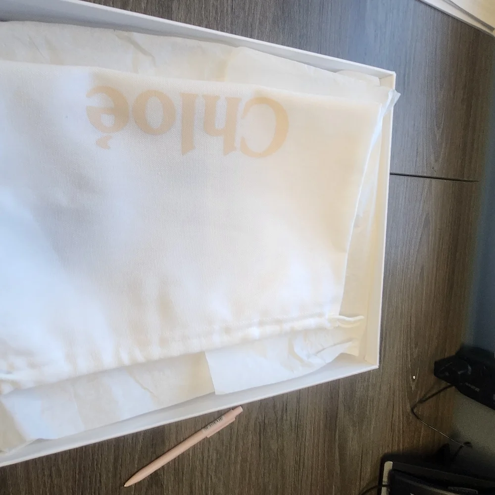 Chloé Sonnie High-Top Lamb Fur-Lined Sneakers - Picture 2 of 6